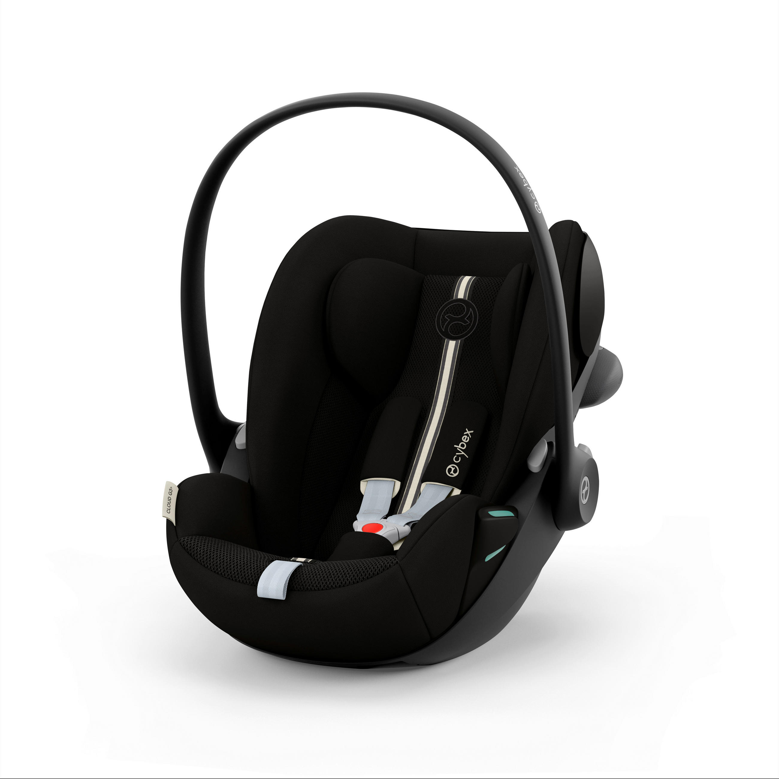 BABYSCHALE Cloud G3 Plus Moon Black Moon Black   - Schwarz, Basics, Kunststoff/Textil (68-72/43,5/35,5-59,5cm) - cybex GOLD