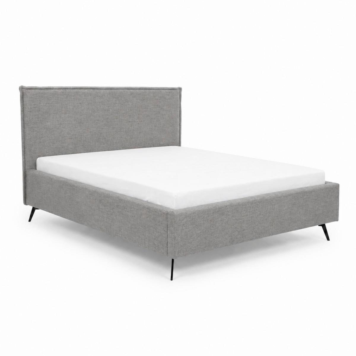 POLSTERBETT Lattenrost, Bettkasten Taupe 180/200 cm  - Taupe/Schwarz, MODERN, Holz/Textil (180/200cm) - MID.YOU