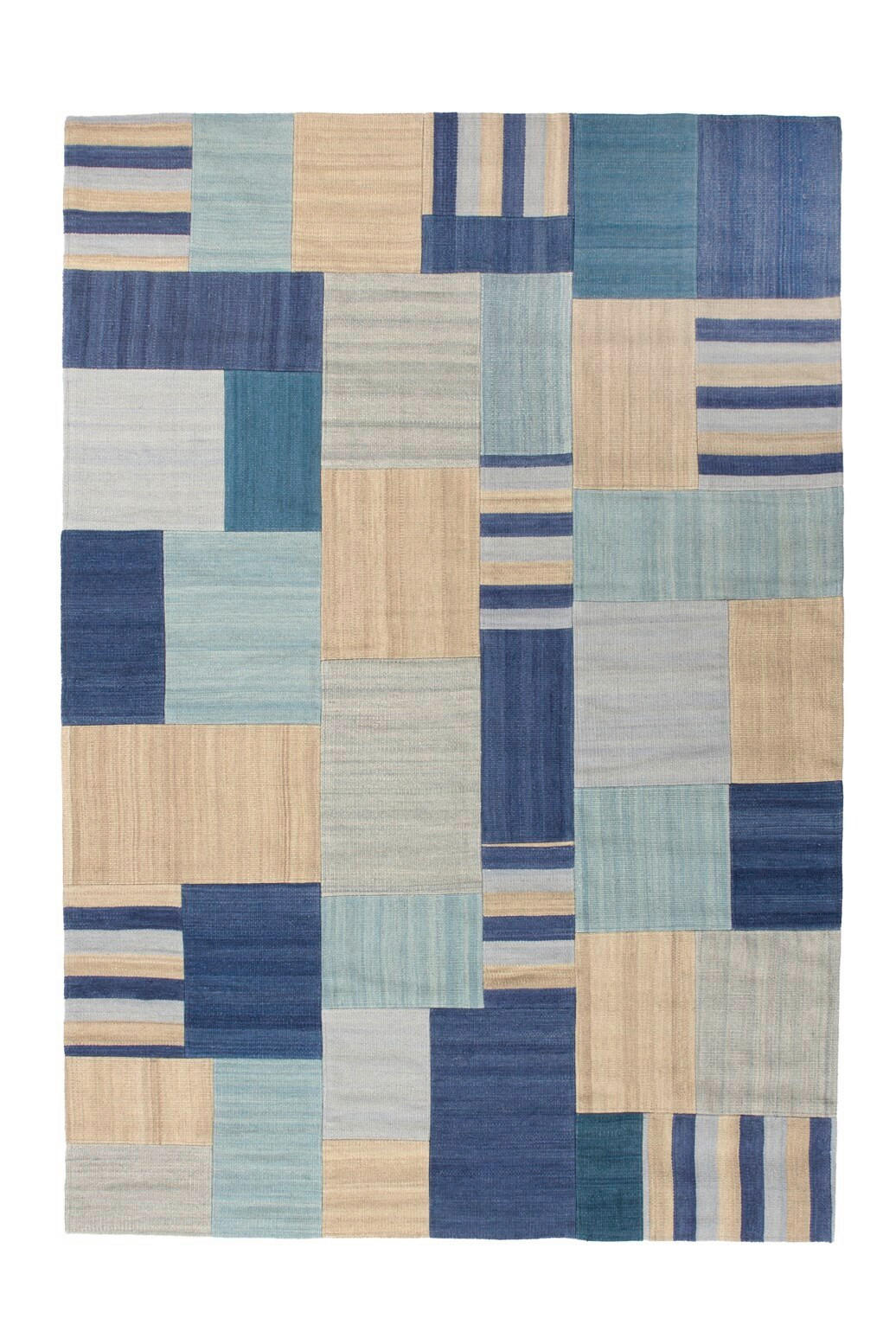 Kayoom BĚHOUN, 80/150 cm, modrá, vícebarevná