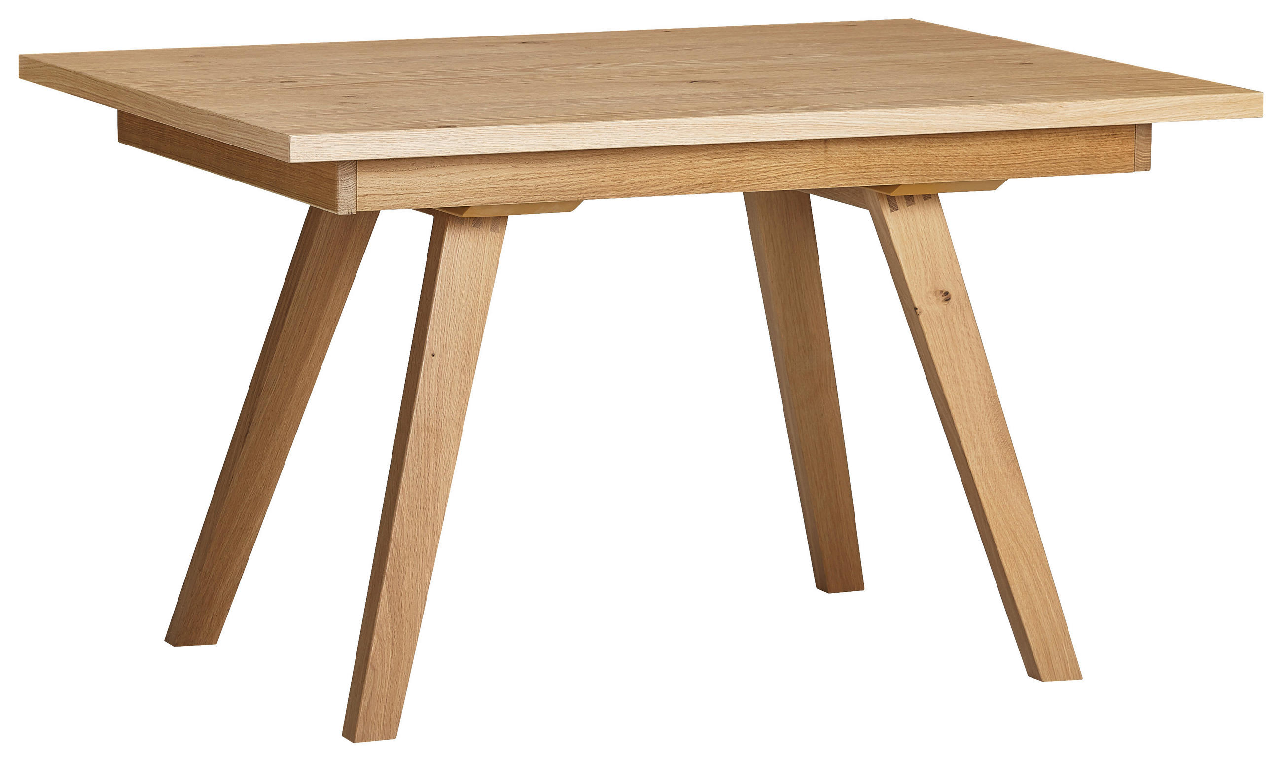 ESSTISCH 130/90/75 cm Echtholz  Holz in verschiedenen Größen erhältlich, in verschiedenen Holzarten erhältlich, Variantenauswahl rechteckig Eichefarben  - Eichefarben, KONVENTIONELL, Holz (130/90/75cm) - Venda