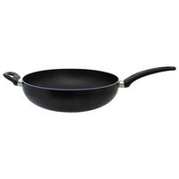 PÁNEV WOK, nepřilnavý povrch ILAG®,  32 cm  - černá, Basics, kov (32cm)