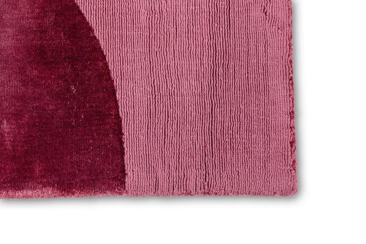 WEBTEPPICH 200/300 cm Circle Rot rechteckig  - Rot, Design, Textil (200/300cm) - Joop!