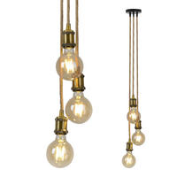 HÄNGELEUCHTE 17/17/87,5 cm  - Messingfarben/Naturfarben, Design, Naturmaterialien/Metall (17/17/87,5cm) - Näve