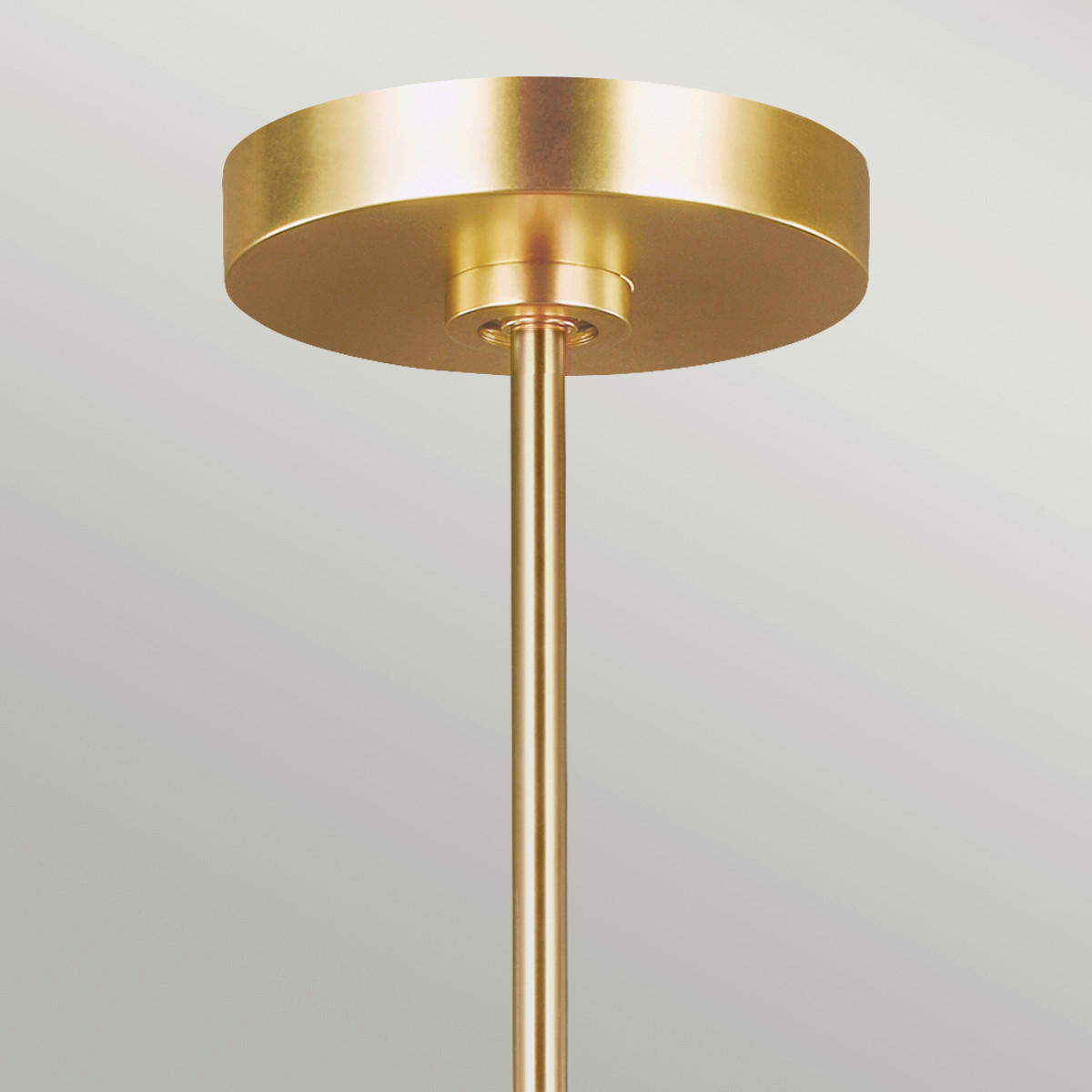 KRONLEUCHTER 70.5/47.7 cm    - Messingfarben, Konventionell, Glas/Metall (70.5/47.7cm) - Elstead Lighting