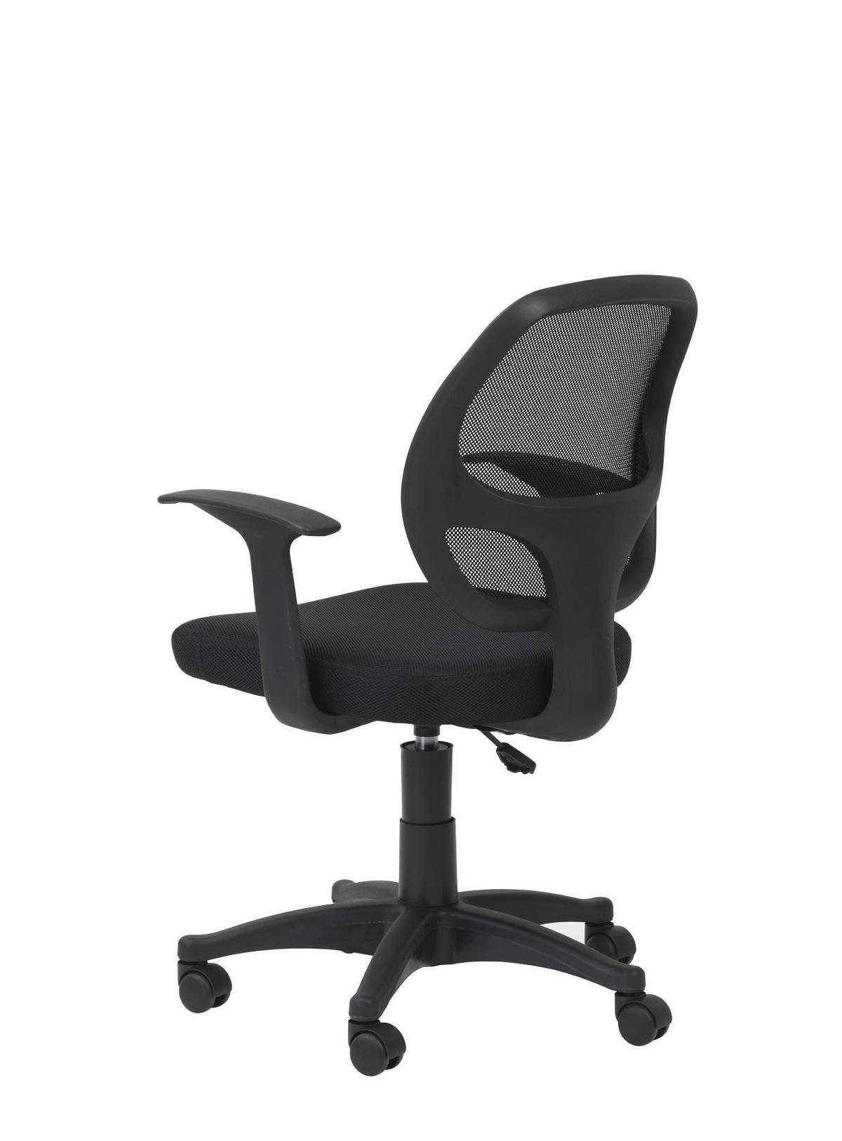 STUHL-SET  in Metall, Kunststoff, Textil  - Schwarz, Design, Kunststoff/Textil (61/100/55cm) - MID.YOU