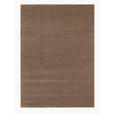 WEBTEPPICH Louvre Melange 65/130 cm  - Hellbraun, Basics, Textil (65/130cm) - Novel