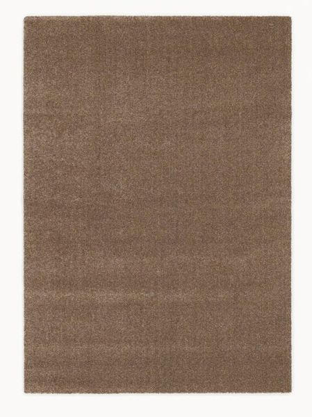 Webteppich Louvre Melange Hellbraun 65x130 cm