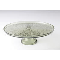 SERVIERPLATTE 28 cm  - Salbeigrün, Design, Glas (28cm) - Novel