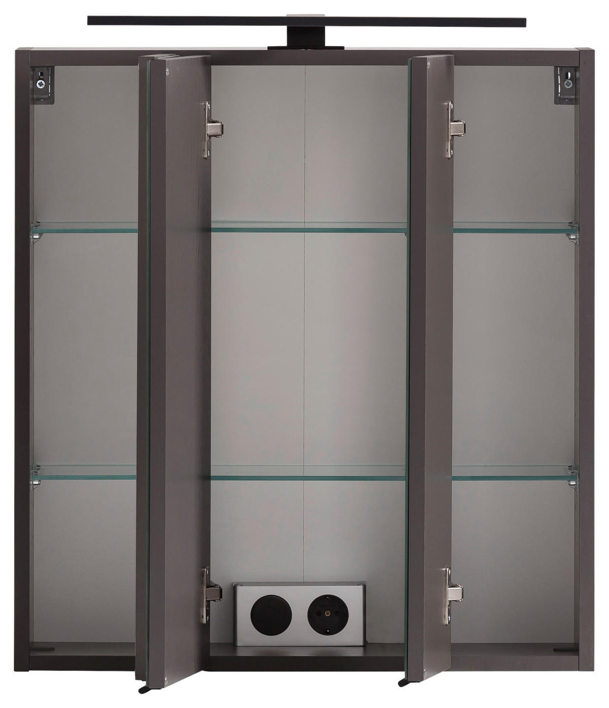 SPIEGELSCHRANK 60/64/20 cm  - ROMANTIK / LANDHAUS, Glas/Holzwerkstoff (60/64/20cm) - Xora