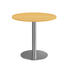 KONFERENZTISCH - Chromfarben/Buchefarben, KONVENTIONELL, Holzwerkstoff/Metall (80cm) KONFERENZTISCH - Chromfarben/Buchefarben, KONVENTIONELL, Holzwerkstoff/Metall (80cm)
