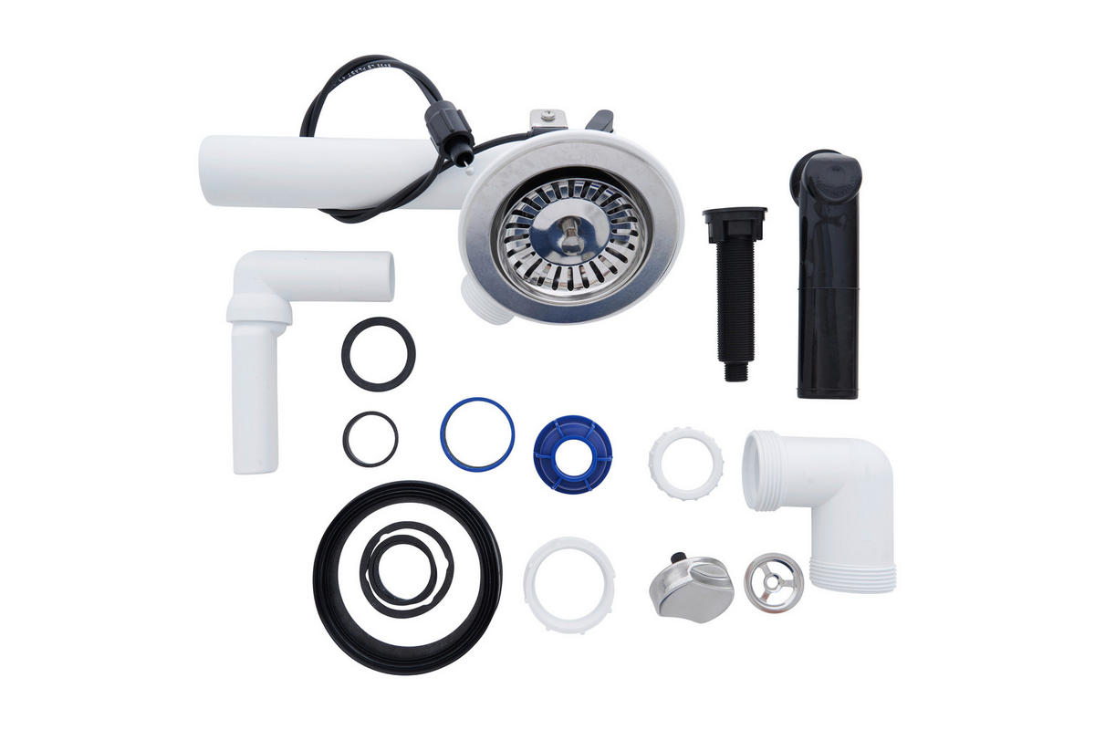 SPÜLE 1725ORLANDO100X50S  - Schwarz, Trend, Stein (100/22,5/50cm) - Respekta