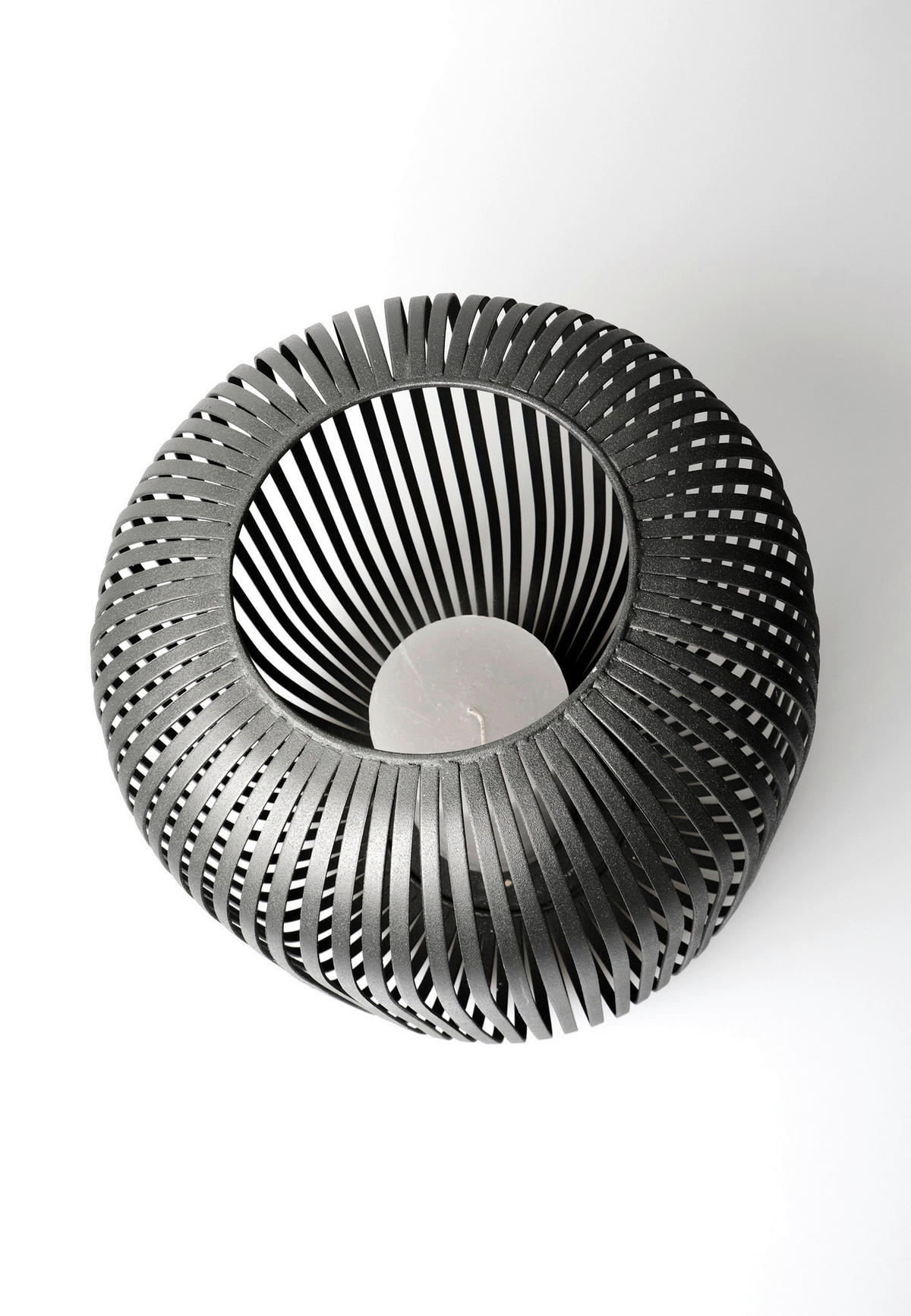 LATERNE  - Schwarz, Basics, Metall (30/35cm)