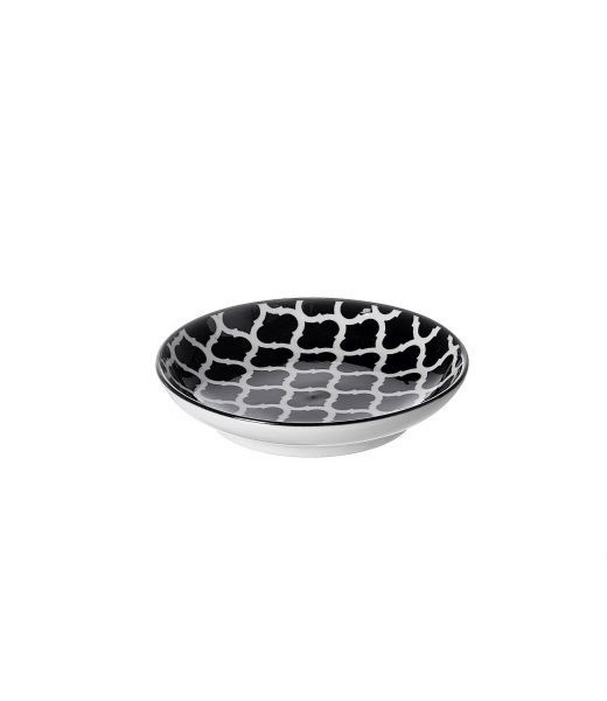 MISKA, keramika, 10 cm - bílá/černá, Trend, keramika (10cm) - Ritzenhoff Breker