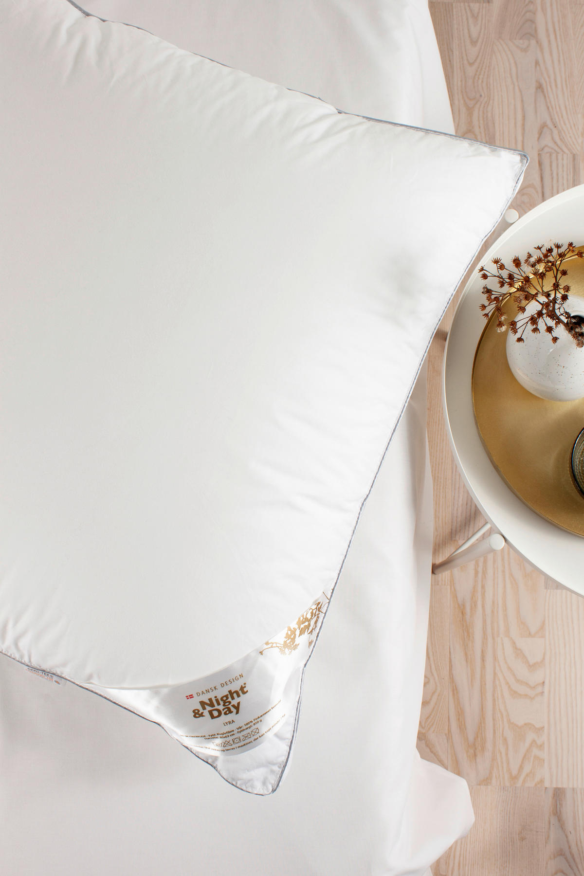 KUDDE 50/60 cm   - vit, Basics, textil (50/60cm)