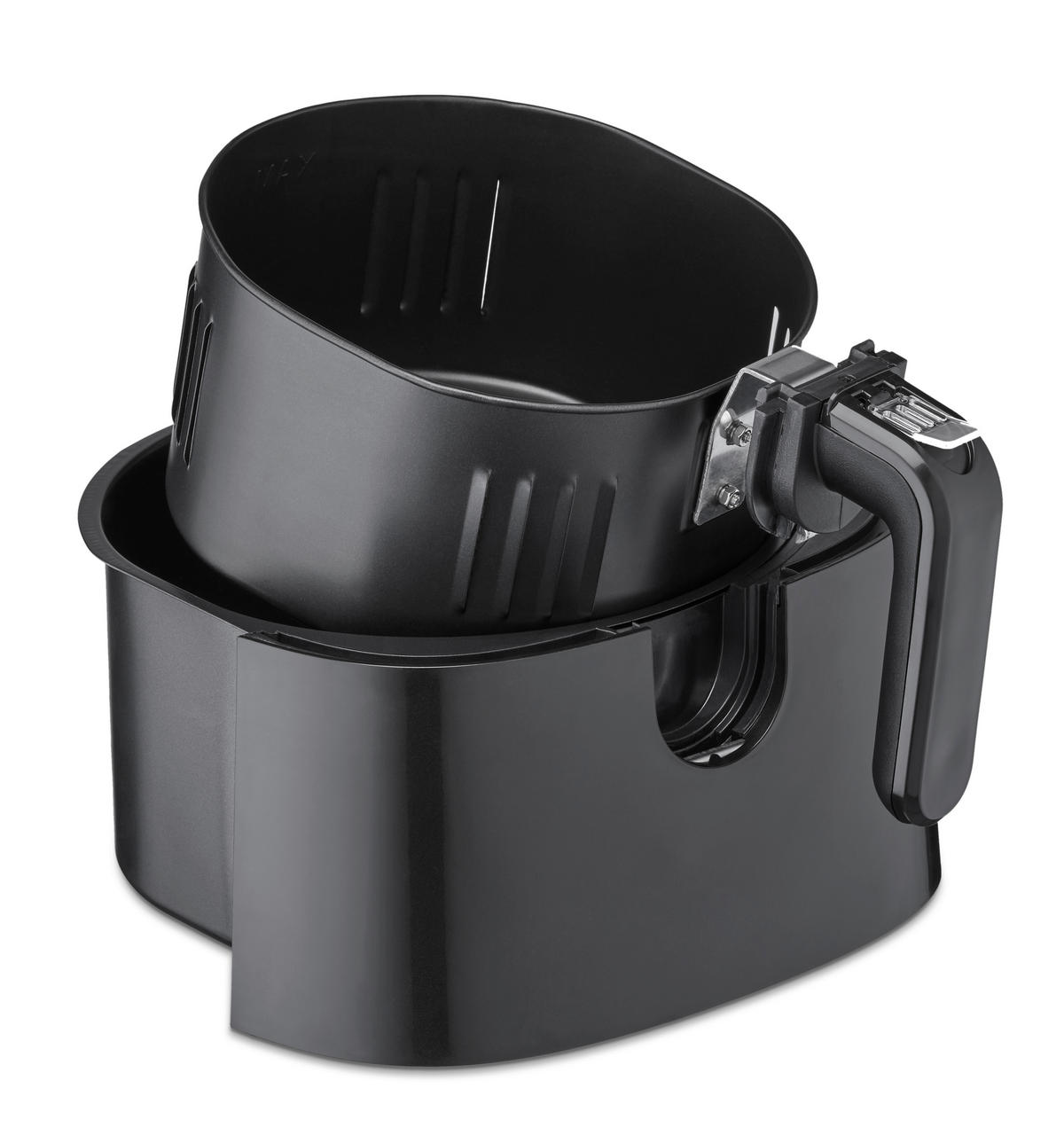HEIßLUFTFRITTEUSE 3 l  - Schwarz, Basics, Kunststoff (38/32/28cm) - Trisa Electronics