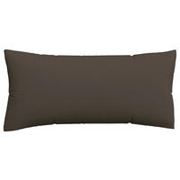 KOPFPOLSTERBEZUG KNITTED JERSEY 40/80 cm  - Dunkelbraun, Basics, Textil (40/80cm) - Schlafgut