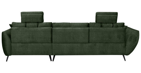 KOPFSTÜTZE - Grün, KONVENTIONELL, Textil (55/28/18cm) - Hom`in