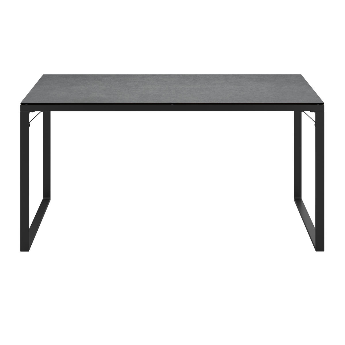 GARTENTISCH Metall, Glas rechteckig  - Anthrazit, MODERN, Glas/Metall (140/69/80cm) - Ambia Garden