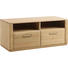 TV-ELEMENT 124/50/51 cm - Edelstahlfarben/Buchefarben, KONVENTIONELL, Holz/Holzwerkstoff (124/50/51cm) - Novel TV-ELEMENT 124/50/51 cm - Edelstahlfarben/Buchefarben, KONVENTIONELL, Holz/Holzwerkstoff (124/50/51cm) - Novel