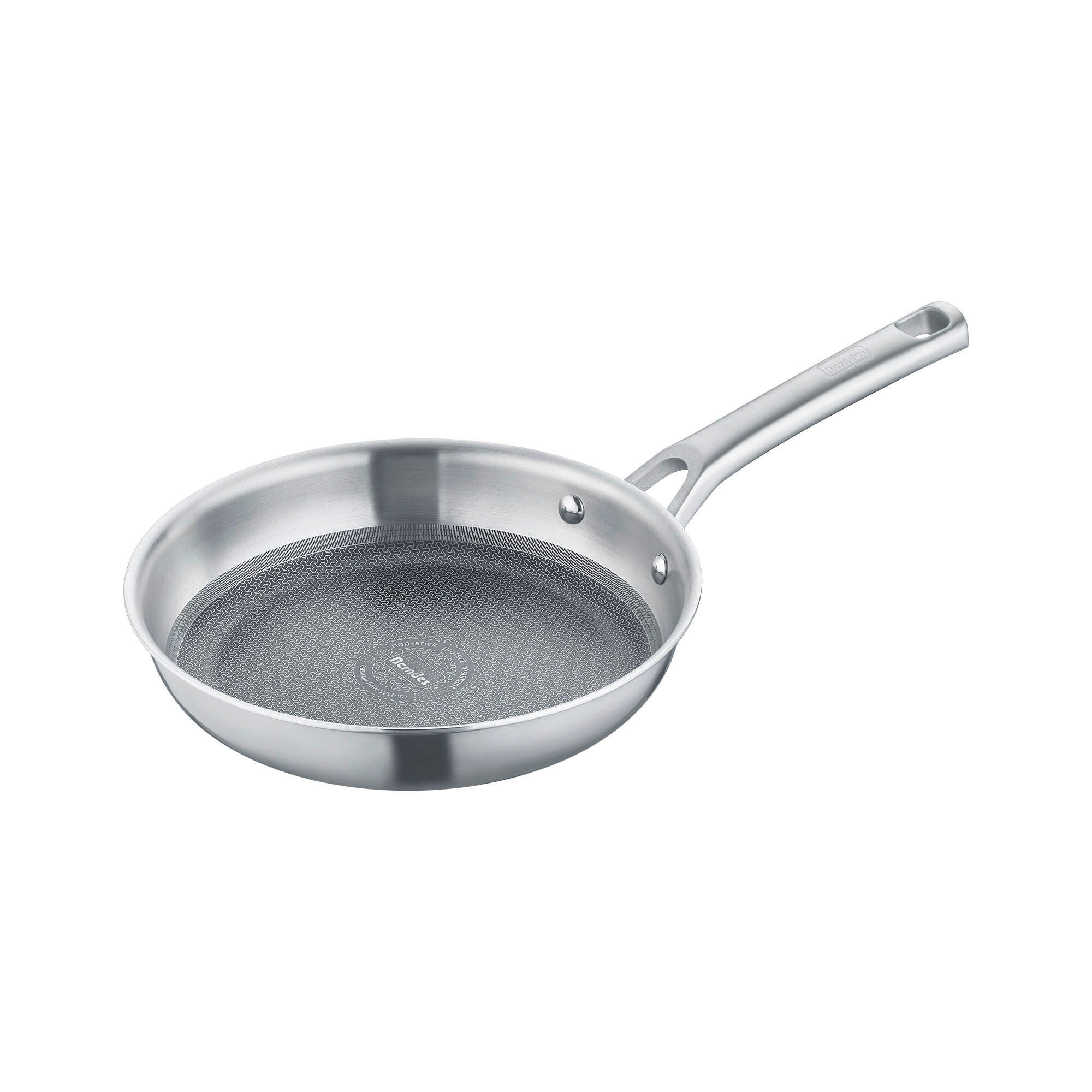 BRATPFANNE Tricion Resist b.nature Keramikbeschichtung 24 cm  - Chromfarben, Basics, Metall (24cm) - Berndes
