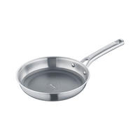 SÜTŐSERPENYŐ 24 cm  - krómszínű, Basics, fém (24cm) - Berndes