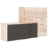 KOMMODE 181,7/108,6/44 cm - Eschefarben/Dunkelbraun, Design, Glas/Holz (181,7/108,6/44cm) - Valdera KOMMODE 181,7/108,6/44 cm - Eschefarben/Dunkelbraun, Design, Glas/Holz (181,7/108,6/44cm) - Valdera