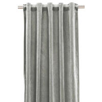 FERTIGVORHANG black-out (lichtundurchlässig)  - Grau, Basics, Textil (135/320cm)