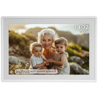 DIGITALER BILDERRAHMEN - Weiß, Design, Kunststoff (26/18/1,8cm) - DENVER