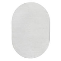 HANDWEBTEPPICH Wohnzimmer 160/230 cm Kollektion 1748 Weiß, Grauweiß oval  - Grauweiß/Weiß, Basics, Textil (160/230cm) - Villeroy & Boch