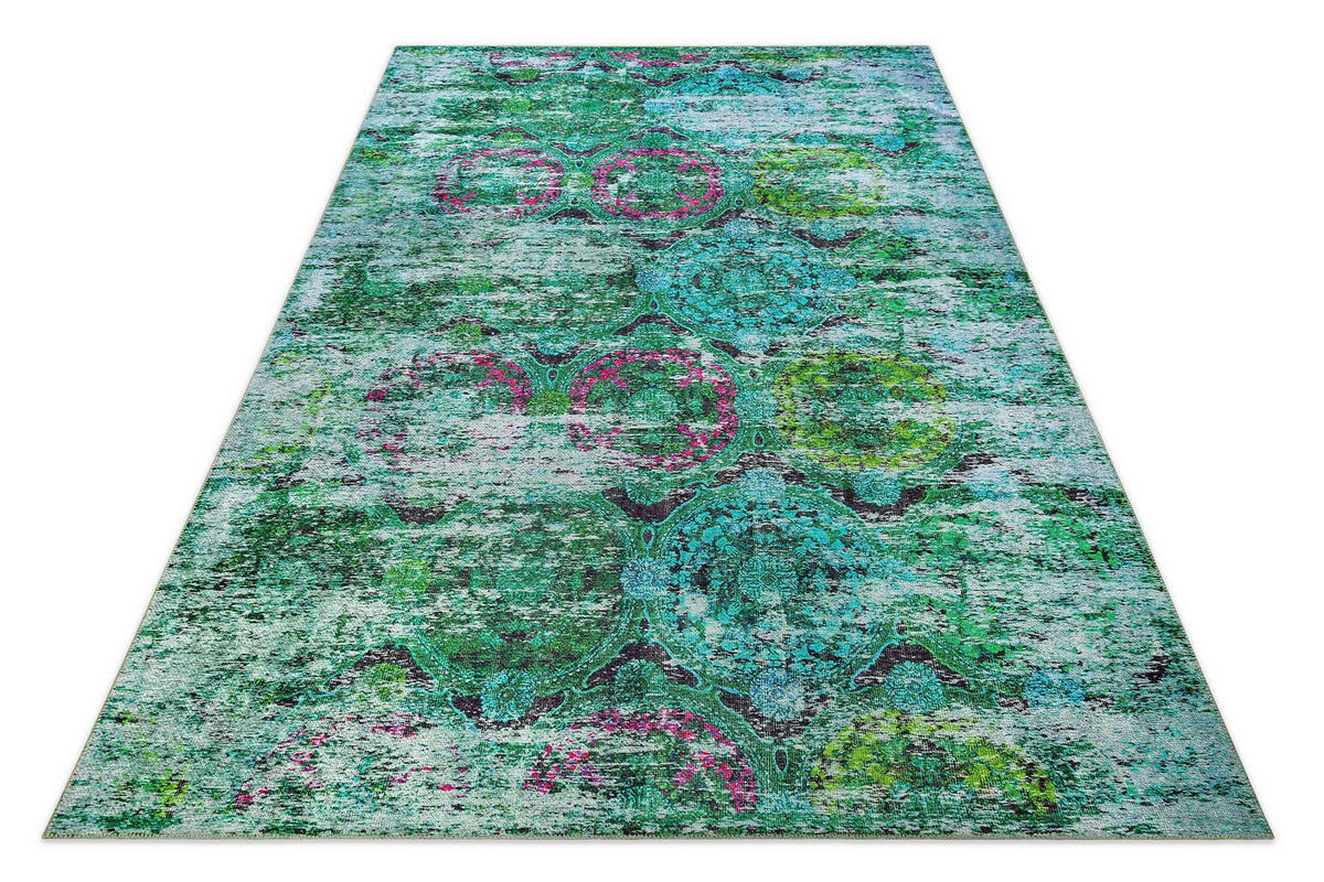 FLACHWEBETEPPICH  Wohnzimmer 160/230 cm Focus Multicolor rechteckig  - Multicolor, Design, Textil (160/230cm) - WECON HOME