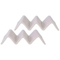 SET SERVERINGSSKÅLAR 2 delar Streat Food   - cremefärgad, Basics, keramik (22/10,5cm) - Creatable