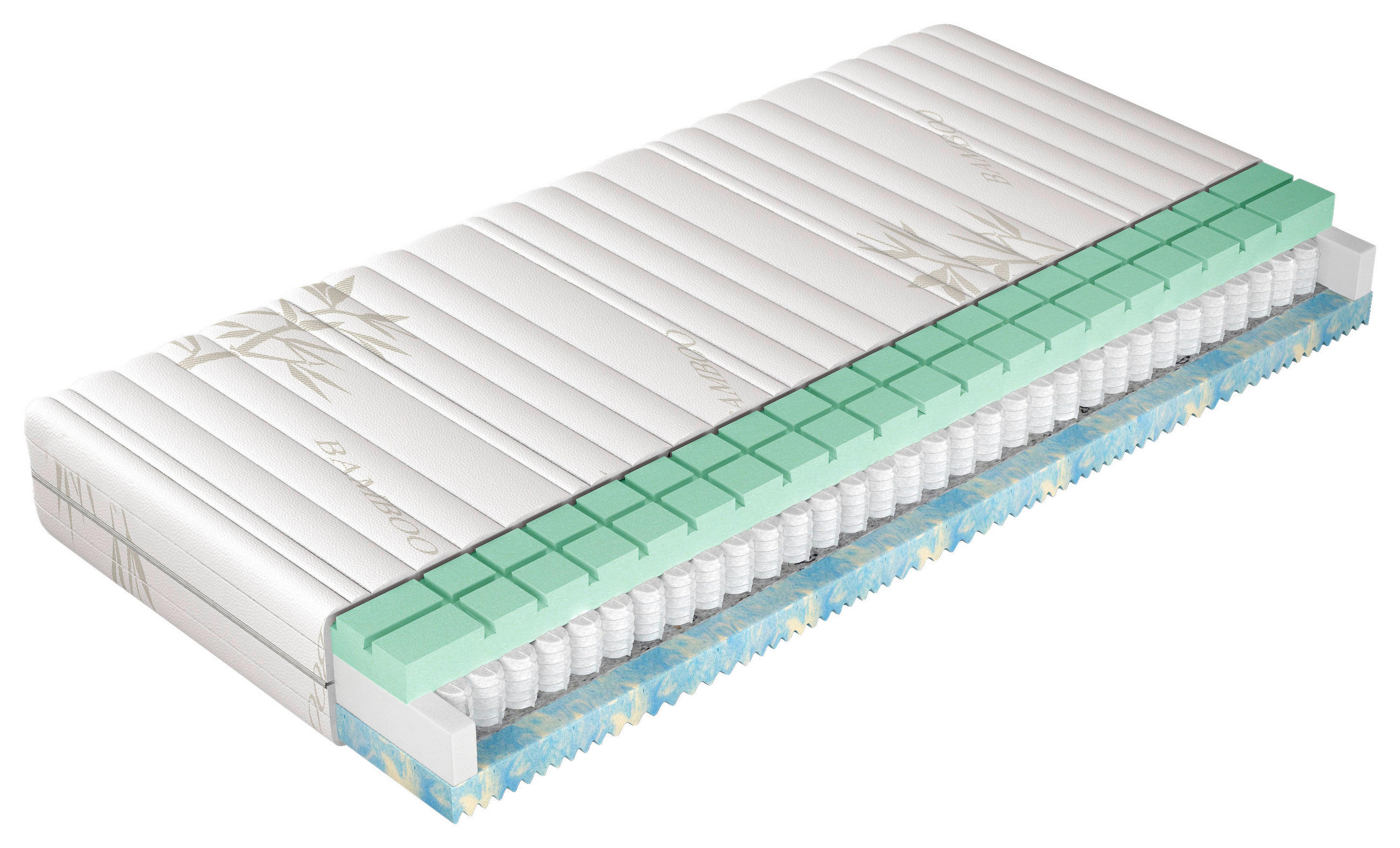 Taschenfederkernmatratze Spa 120x200 cm H2 H: 21 cm