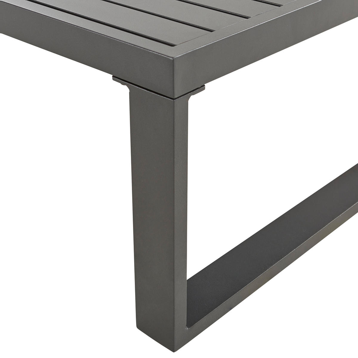 LOUNGE GARNITURA   metal, tekstil  antracit, siva    - siva/antracit, Moderno, metal/tekstil (180/248cm) - Ambia Garden