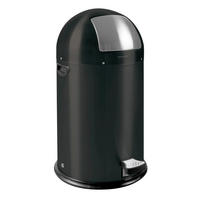 ODPADKOVÝ KÔŠ  33 l - čierna/antracitová, Basics, kov/plast (39/39/74cm) - Fackelmann