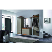 SPIEGEL 90/95,8/5,1 cm - Nussbaumfarben, KONVENTIONELL, Glas/Holz (90/95,8/5,1cm) - Invivus