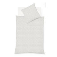 BETTWÄSCHESET Black Premium Damast Damast 160/210 cm  65 cm/100 cm  - Creme, Basics, Textil (160/210cm) - Fleuresse