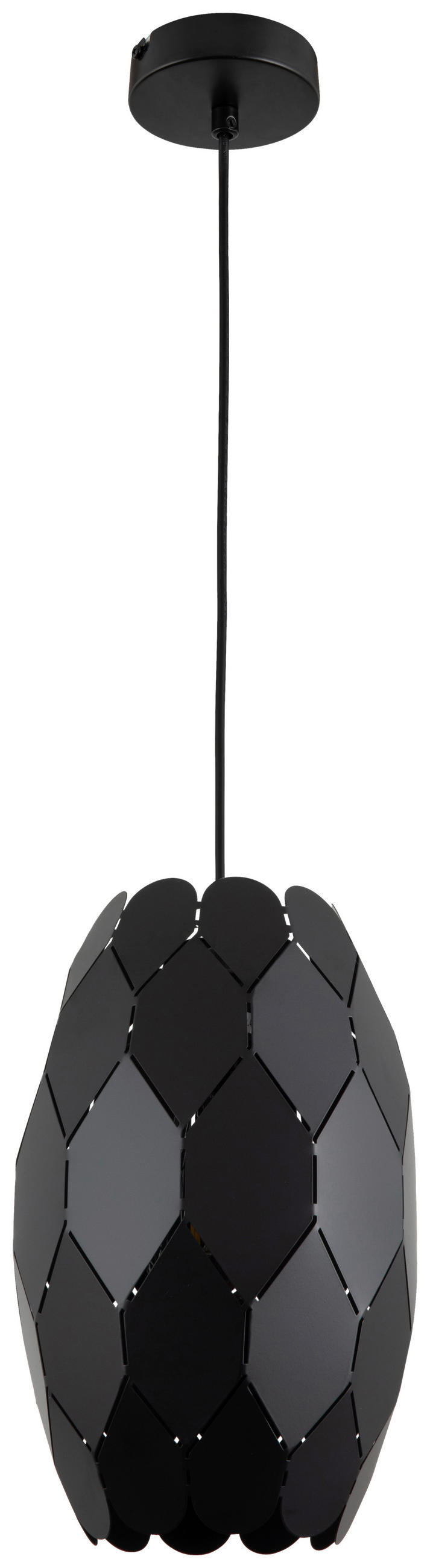 HÄNGELEUCHTE 20/130 cm   - Schwarz, Trend, Metall (20/130cm) - Novel