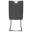 SCHWINGSTUHL in Metall, Leder Grau, Edelstahlfarben - Edelstahlfarben/Grau, Design, Leder/Metall (45/97,5/59,5cm) - Novel SCHWINGSTUHL in Metall, Leder Grau, Edelstahlfarben - Edelstahlfarben/Grau, Design, Leder/Metall (45/97,5/59,5cm) - Novel