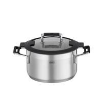 KOCHTOPF Silence Pro 3,5 L  - Edelstahlfarben, Basics, Metall (30,5/21,5/17cm) - Rösle
