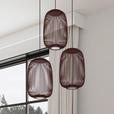 LED-HÄNGELEUCHTE Cage 40/50-150 cm  - Kupferfarben, Design, Kunststoff/Metall (40/50-150cm) - Dieter Knoll