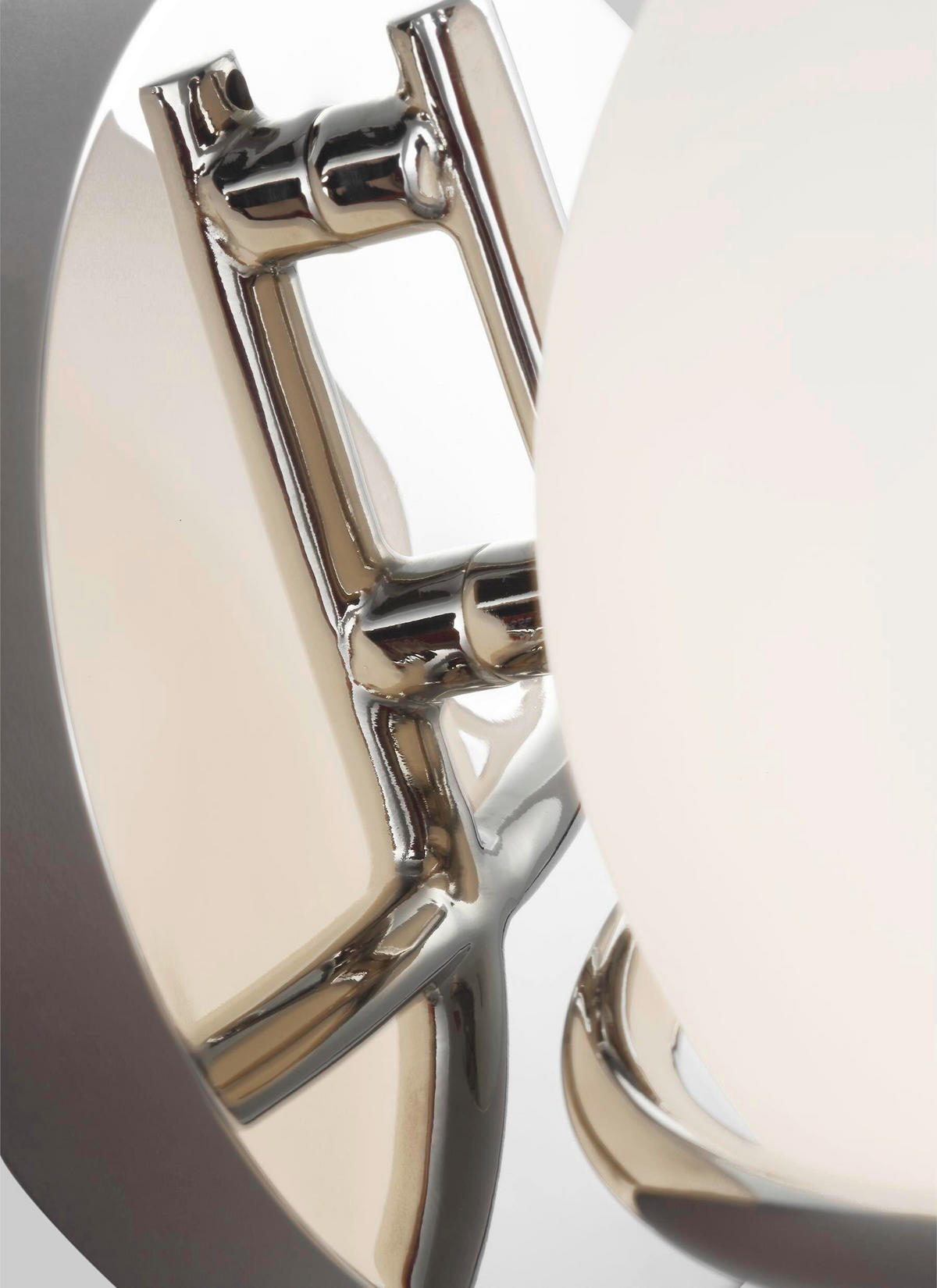 WANDLEUCHTE - Nickelfarben, Basics, Glas/Metall (18,1/17,1/21cm) - Elstead Lighting