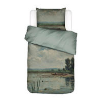 POVLAK NA PŘIKRÝVKU světle modrá 140/200 cm - světle modrá, Romantický / Rustikální, textil (140/200cm) - Essenza