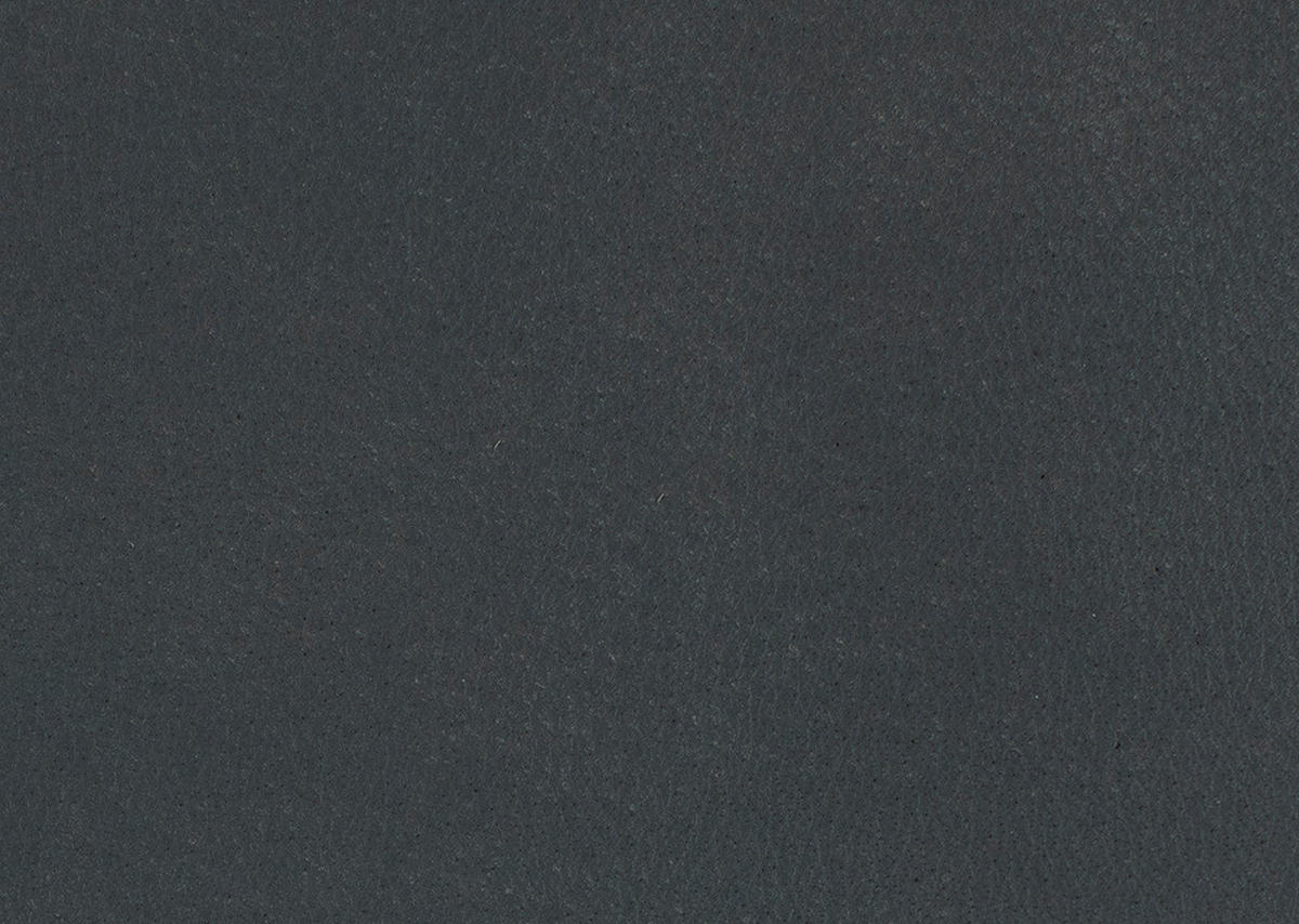 ECKSOFA in Echtleder Grau  - Schwarz/Grau, Design, Leder/Metall (210/130cm) - Dieter Knoll