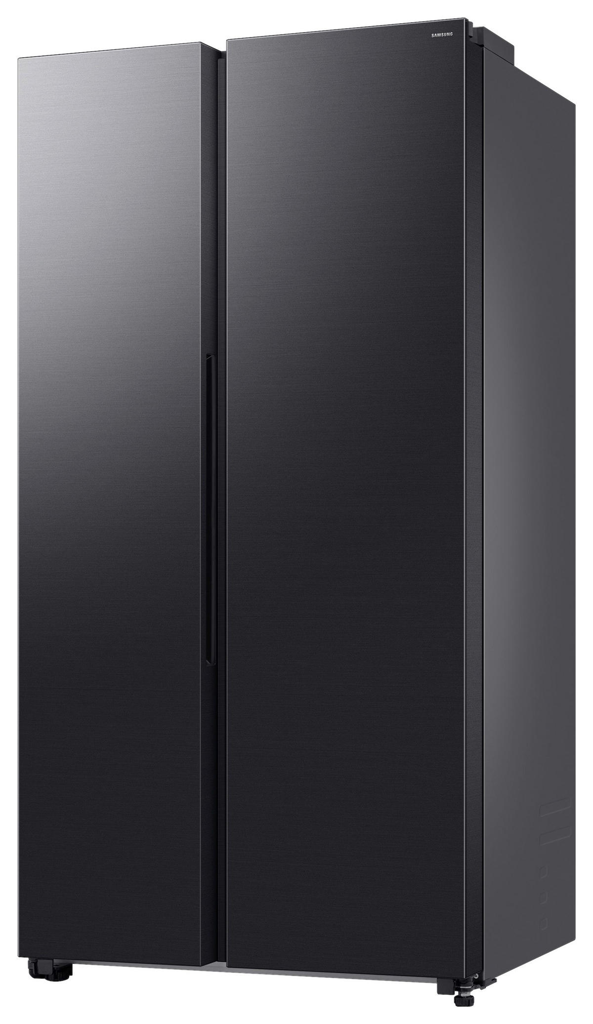SIDE-BY-SIDE 91,2/178,0/72,6 cm RS70F65QEFEF  - Schwarz, Basics, Glas/Kunststoff (91,2/178,0/72,6cm) - Samsung