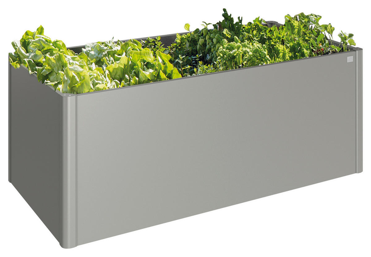 HOCHBEET - Grau, Design, Metall (201/77/102cm) - Biohort
