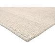 HANDWEBTEPPICH 80/150 cm Hellgrau rechteckig  - Hellgrau, Basics, Textil (80/150cm) - Linea Natura
