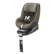 Kinderauotsitz Pearl - Schwarz/Braun, Kunststoff/Textil (45/50/61cm) - Maxi-Cosi