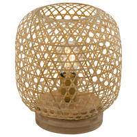 TISCHLEUCHTE 23,5/27 cm  - Naturfarben, Natur, Naturmaterialien (23,5/27cm) - Globo