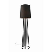 STEHLEUCHTE 40/155 cm    - Schwarz, LIFESTYLE, Textil/Metall (40/155cm) - Villeroy & Boch