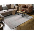 HANDWEBTEPPICH 170/240 cm Helsinki Grau  - Grau, Basics, Textil (170/240cm) - Linea Natura